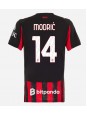 Billige AC Milan Luka Modric #14 Hjemmedrakt Dame 2025-26 Kortermet Billige AC Milan Luka Modric #14 Hjemmedrakt Dame 2025-26 Kortermet